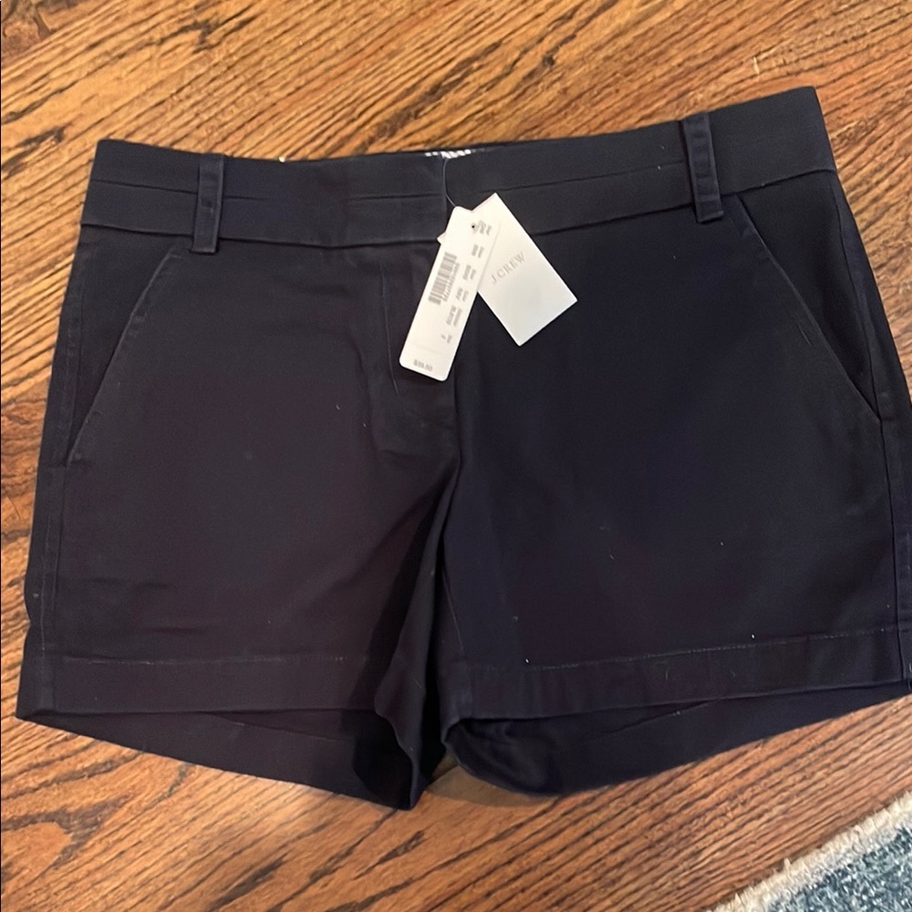 J. Crew Blue Bermudas with Tailored Look